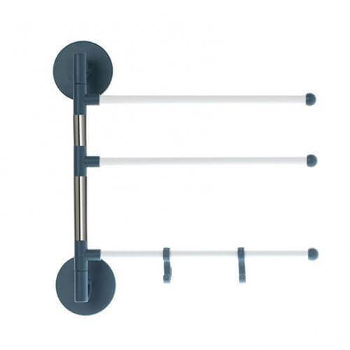 LoungeYard | Wall-Mounted Rotating Multi-Layer Towel Rack — product view 7