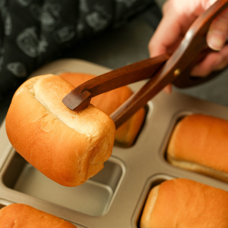 LoungeYard | Creative Kitchen Wooden Tongs — product view 3