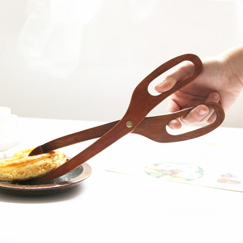 LoungeYard | Creative Kitchen Wooden Tongs — product view 5