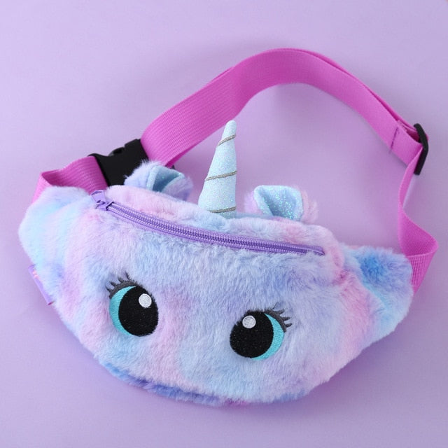 LoungeYard | Cute Unicorn Kids Waist Bag — product view 1