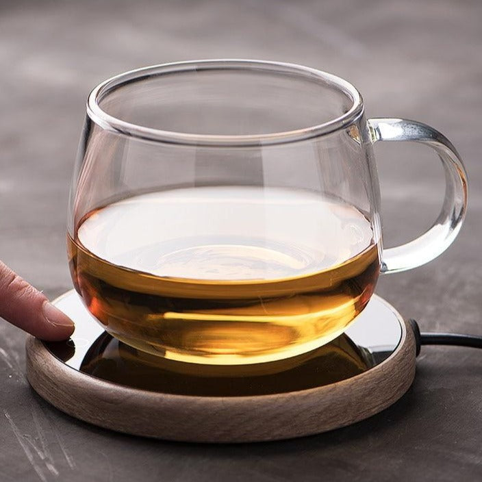 Smart Elegant Ceramic Mug Warmer Coaster — product view 5