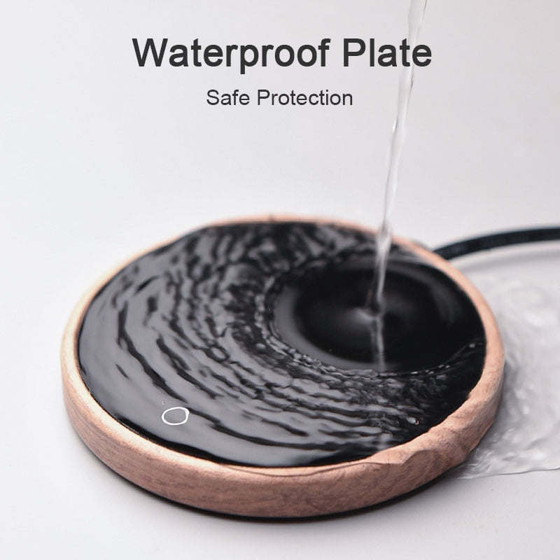 Smart Elegant Ceramic Mug Warmer Coaster — product view 3