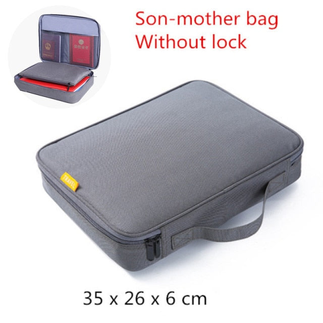 LoungeYard | Multi-Layer Large Travel Document Bag — product view 1