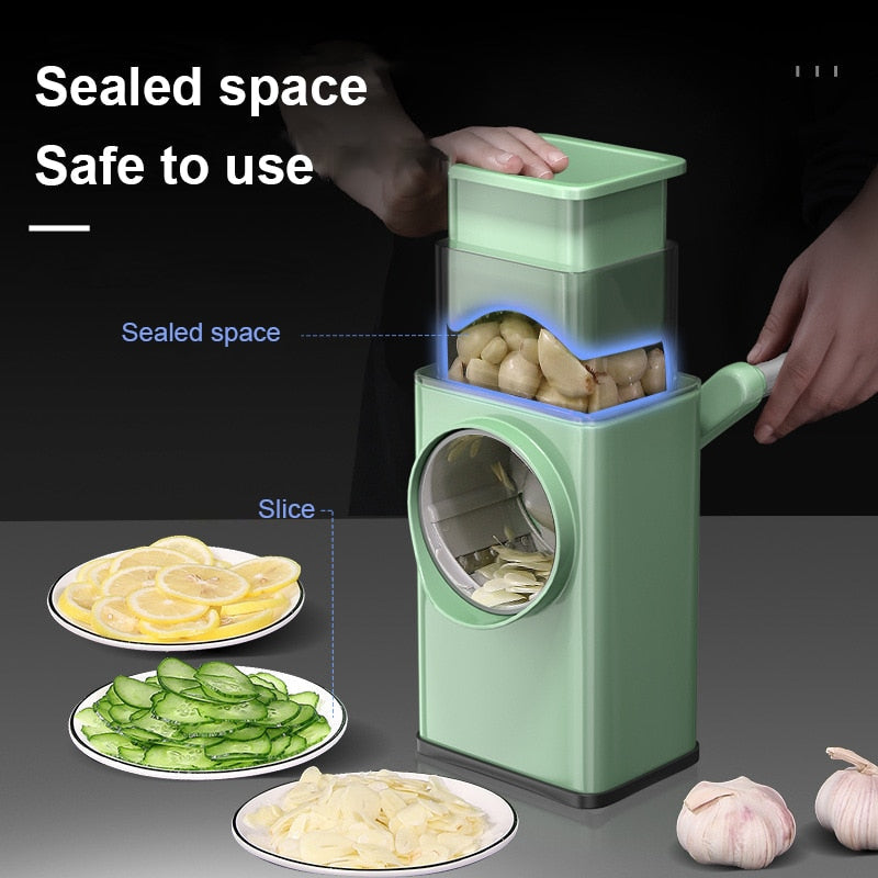 LoungeYard | Multifunctional Manual Fast Vegetable Slicer — product view 3