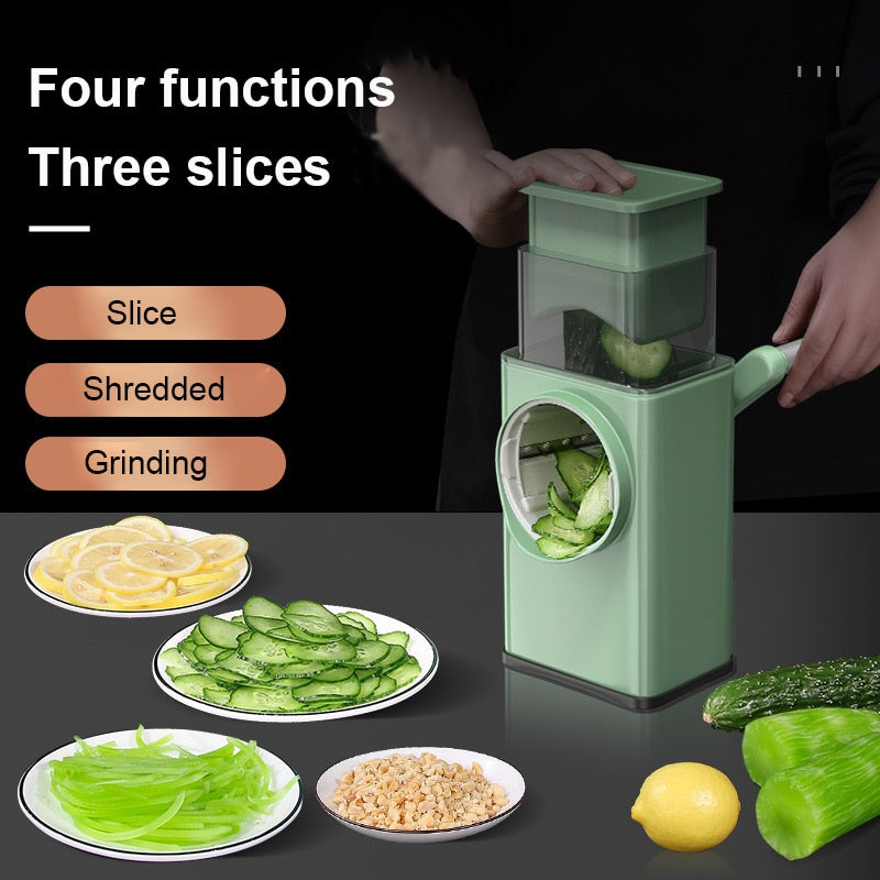 LoungeYard | Multifunctional Manual Fast Vegetable Slicer — product view 6