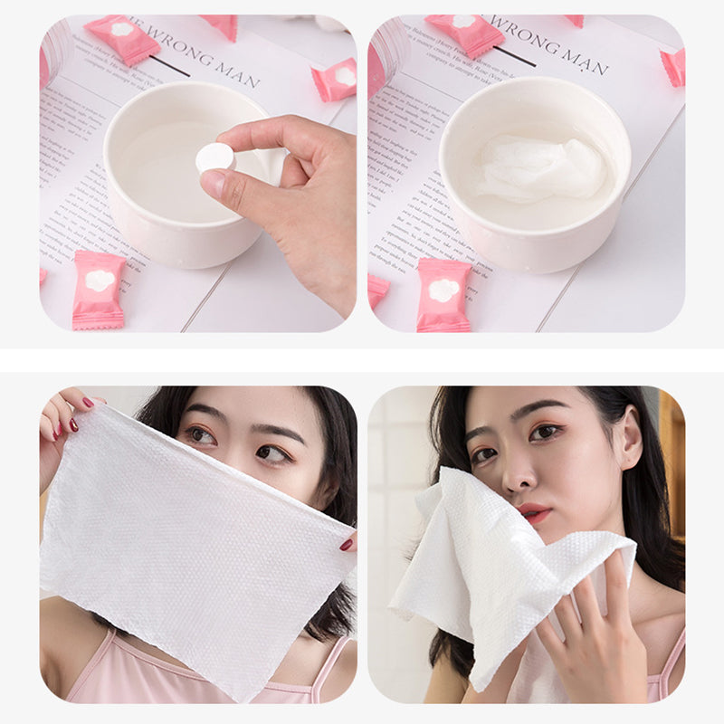 LoungeYard | Magic Disposable Travel Towel Tablet Set — product view 3