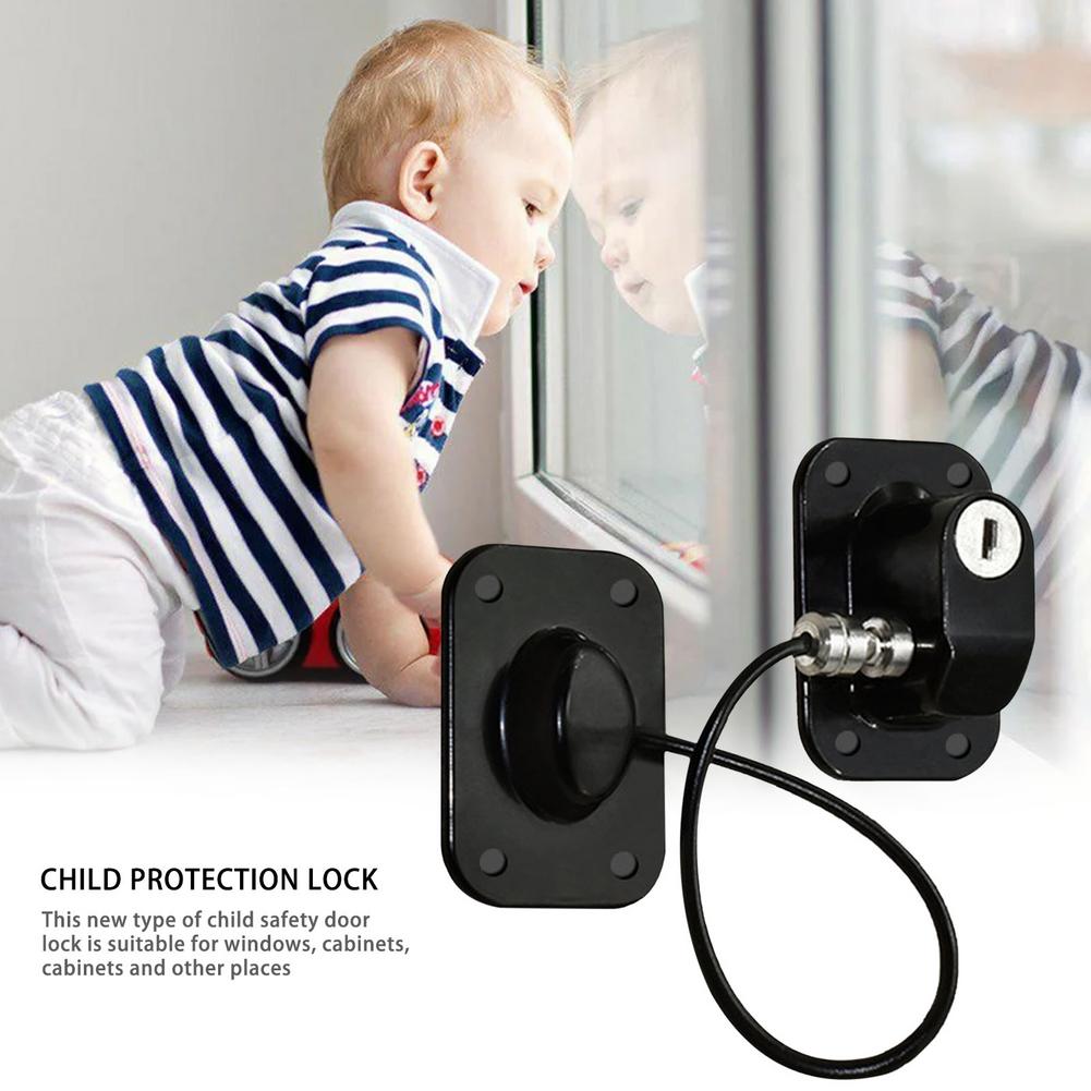 LoungeYard | Kids Safety Sticky Window Cabinet Lock — product view 2