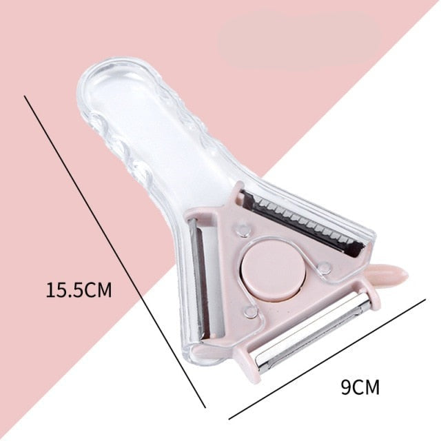 LoungeYard | Magic Multi-Blade Triangle Vegetable Peeler — product view 4