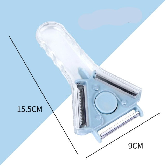 LoungeYard | Magic Multi-Blade Triangle Vegetable Peeler — product view 1