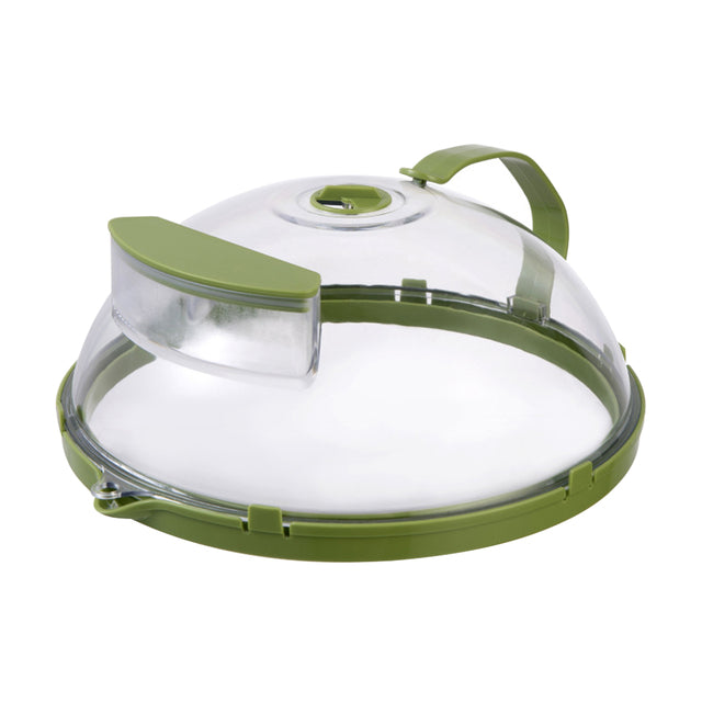 LoungeYard | Adjustable Vent Transparent Microwave Cover Lid — product view 1