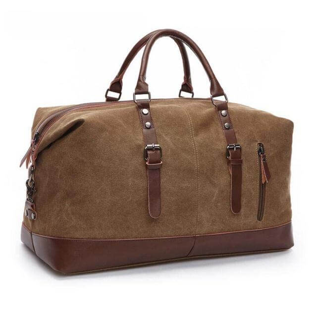 LoungeYard | Military Canvas Large Capacity Travel Bag — product view 2
