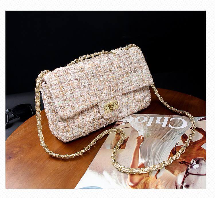 LoungeYard | Luxury Handbag Designer Flap Crossbody Bag — product view 5