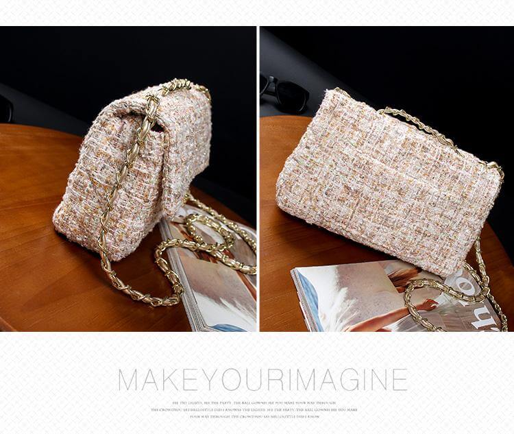LoungeYard | Luxury Handbag Designer Flap Crossbody Bag — product view 6
