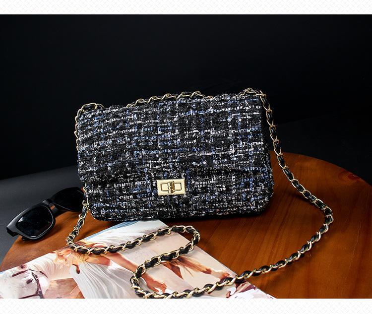 LoungeYard | Luxury Handbag Designer Flap Crossbody Bag — product view 4