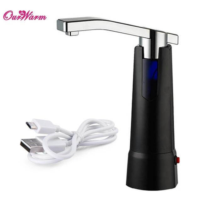 LoungeYard | Easy Pump Water to the Bottle Electric Water Dispenser with Rechargeable Battery — product view 1