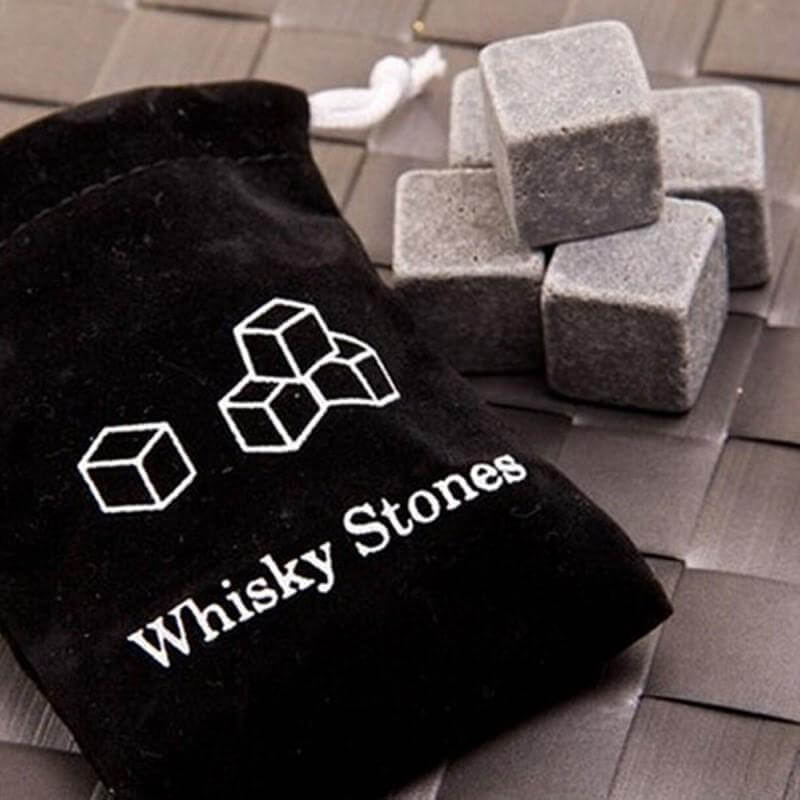 LoungeYard | 9pcs/set Natural Whiskey Stones Home Bar Tools — product view 2