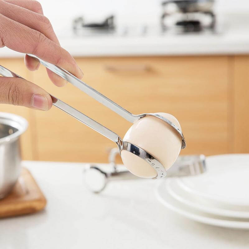 LoungeYard | 2pcs/lot Creative Stainless Steel Egg Clip — product view 2