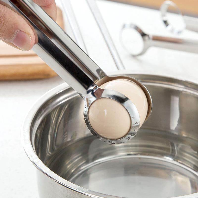 LoungeYard | 2pcs/lot Creative Stainless Steel Egg Clip — product view 1