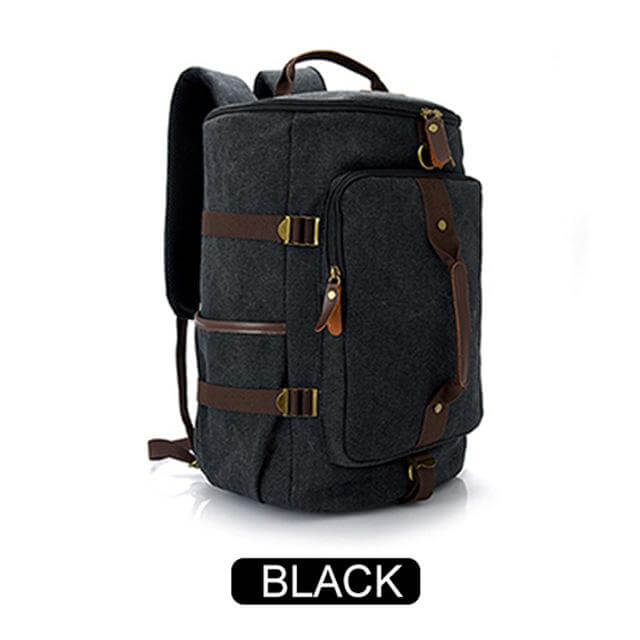 LoungeYard | Large Capacity Vintage Shoulder Backpack — product view 6