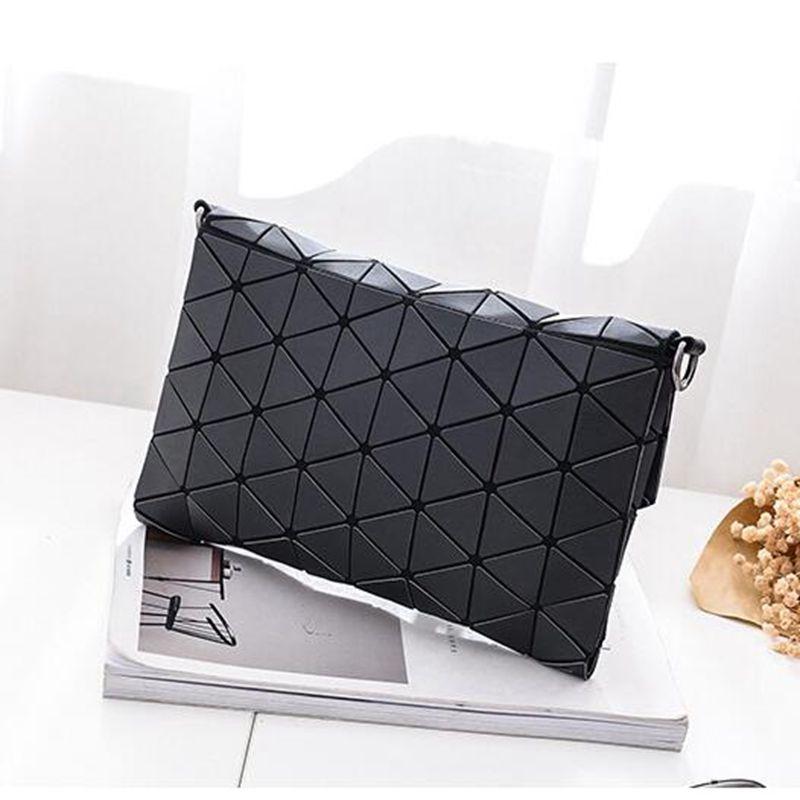 Abstract Geometric Matte Shoulder Bag | LoungeYard — product view 5