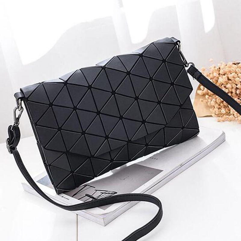 Abstract Geometric Matte Shoulder Bag | LoungeYard — product view 1