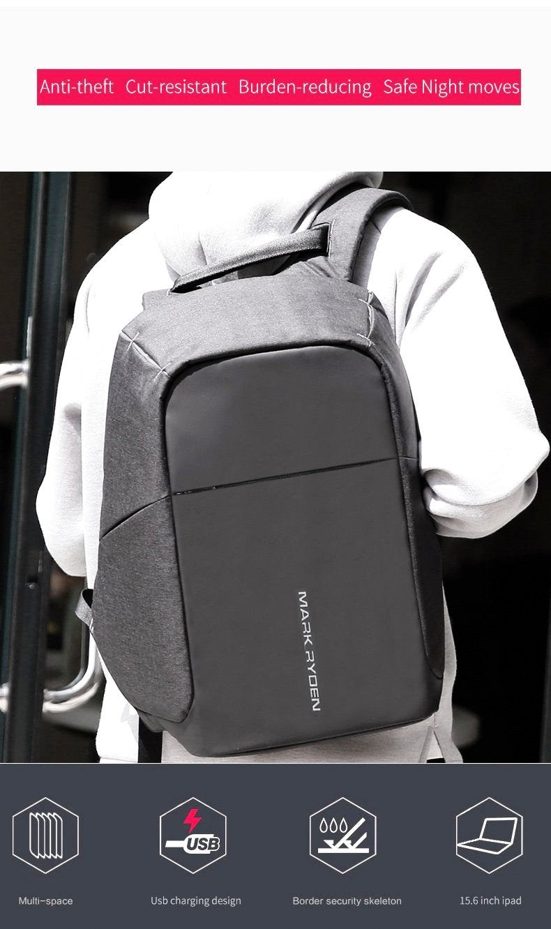 LoungeYard | Multi-function Anti-thief Laptop Backpack — product view 4