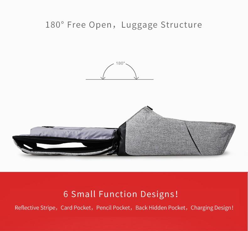 LoungeYard | Multi-function Anti-thief Laptop Backpack — product view 3
