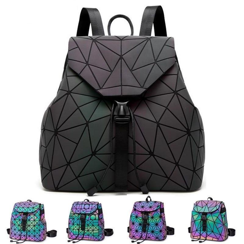 LoungeYard | Luminous Geometric Backpack Women Bag Backpack — product view 1