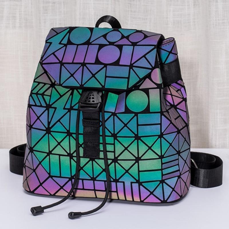 LoungeYard | Luminous Geometric Backpack Women Bag Backpack — product view 7