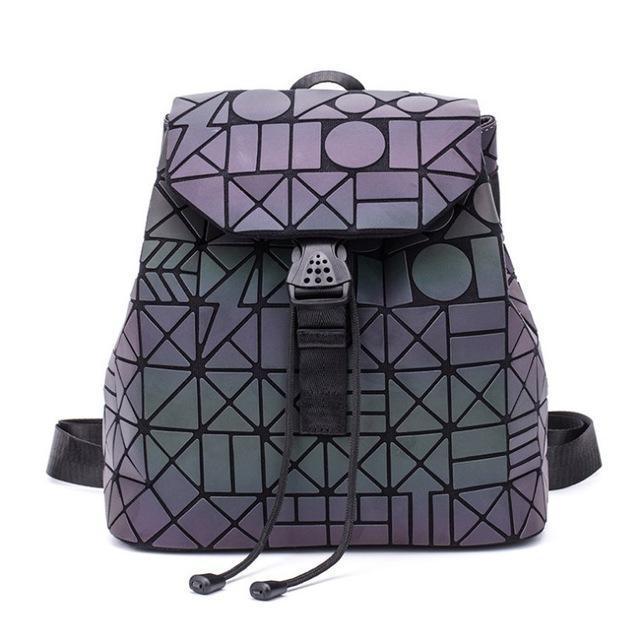 LoungeYard | Luminous Geometric Backpack Women Bag Backpack — product view 2