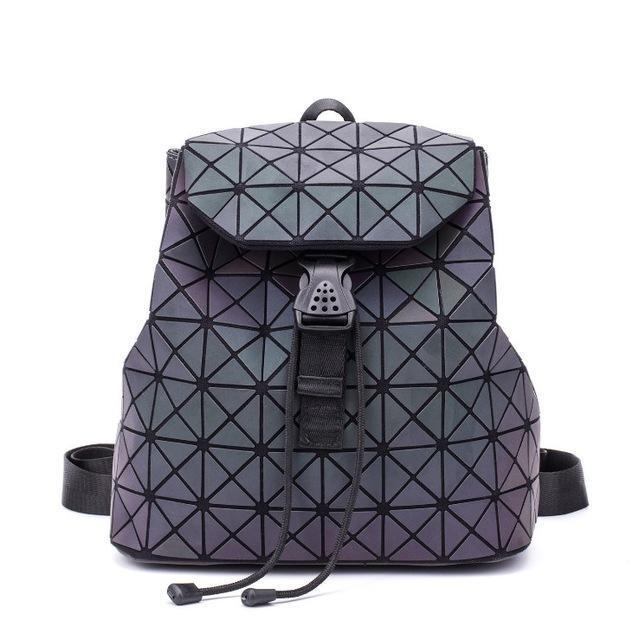 LoungeYard | Luminous Geometric Backpack Women Bag Backpack — product view 3