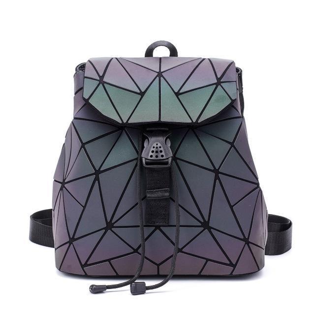 LoungeYard | Luminous Geometric Backpack Women Bag Backpack — product view 4
