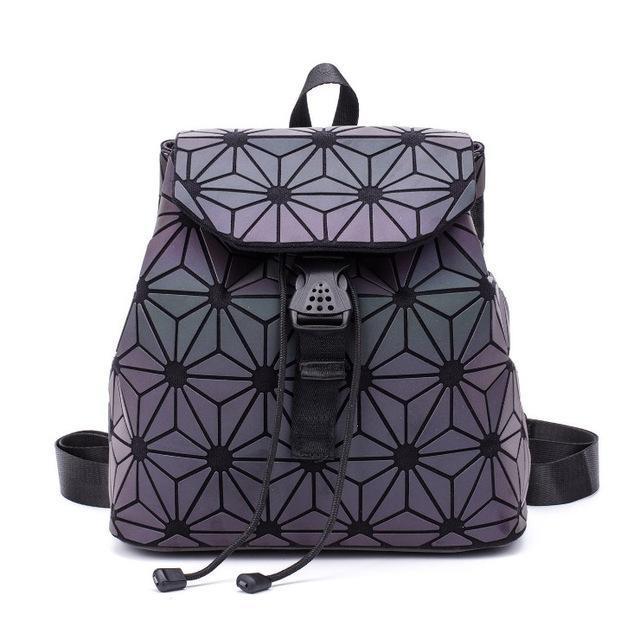 LoungeYard | Luminous Geometric Backpack Women Bag Backpack — product view 5