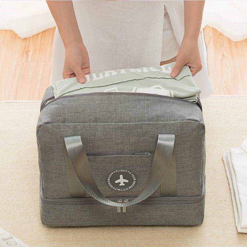 Khalo - Double Layer Travel Bag | LoungeYard — product view 3