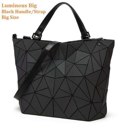 LoungeYard | Multiple-Style Glow in Dark Premium Quality Designer Luminous Geometric Shoulder Handbag For Women — product view 1