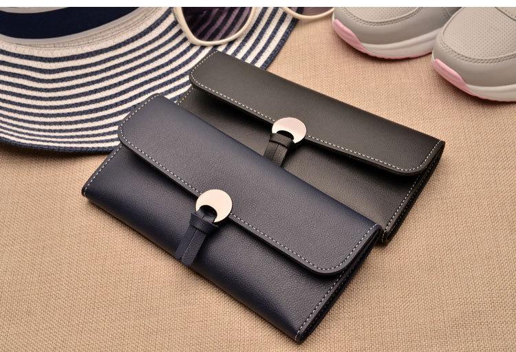 Karina - Modern Clasp Clutch Purse | LoungeYard — product view 6