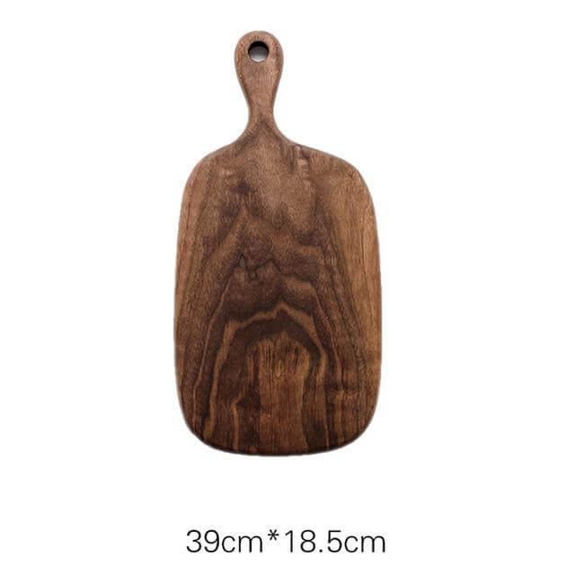 LoungeYard | Japanese-style Walnut/Beech special-shaped Solid Wood Cutting Board — product view 3