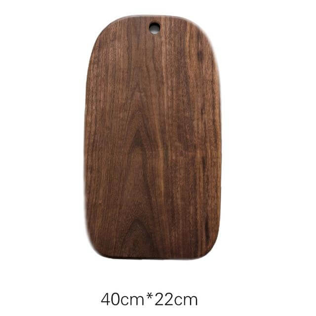 LoungeYard | Japanese-style Walnut/Beech special-shaped Solid Wood Cutting Board — product view 5