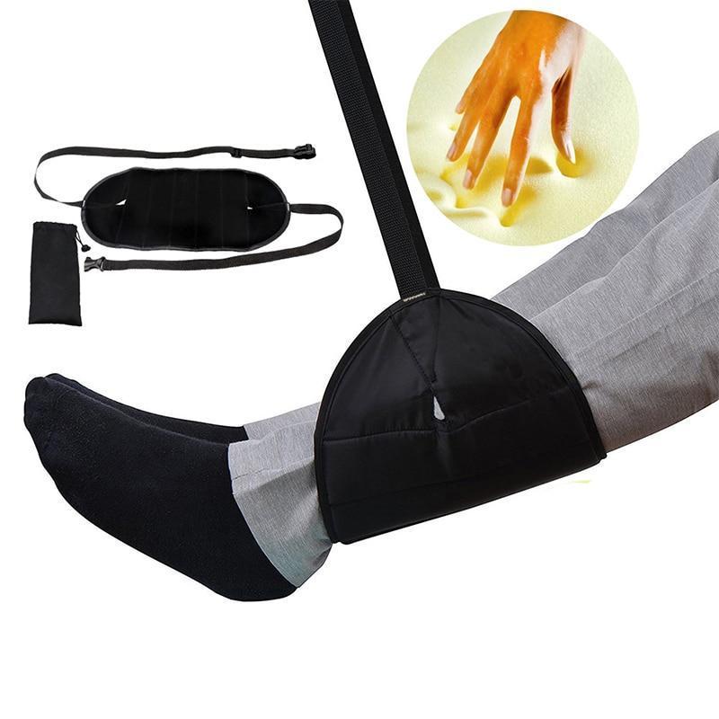 LoungeYard | Comfy Hanger Travel Leg Foot Rest for Airplanes — product view 1