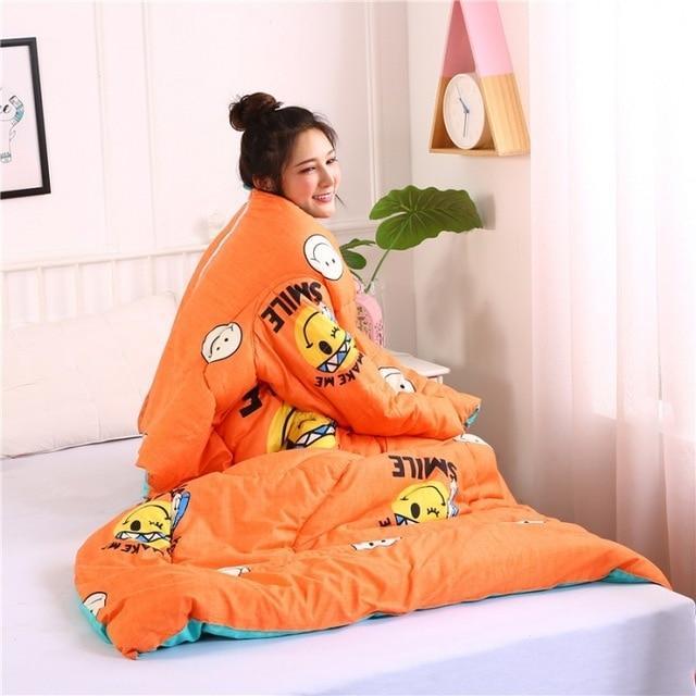 LoungeYard | Winter Lazy Quilt With Sleeves — product view 3