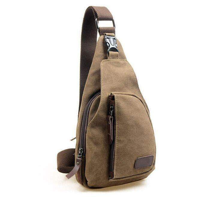 LoungeYard | New Fashion Man Shoulder Canvas Messenger Bags — product view 2