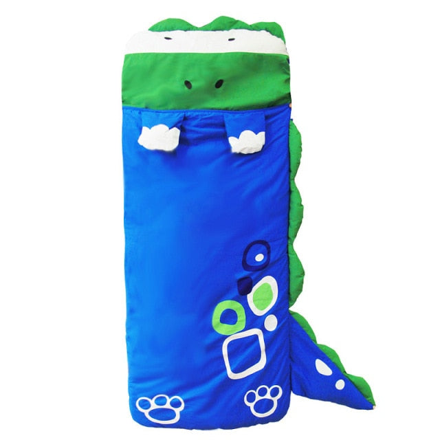 LoungeYard | Cartoon Dinosaur Kid Sleeping Bag — product view 1