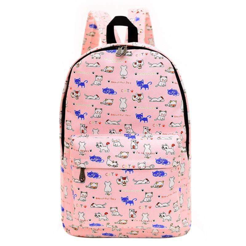 LoungeYard | Amazing Canvas Retro Backpage Backpacks — product view 3