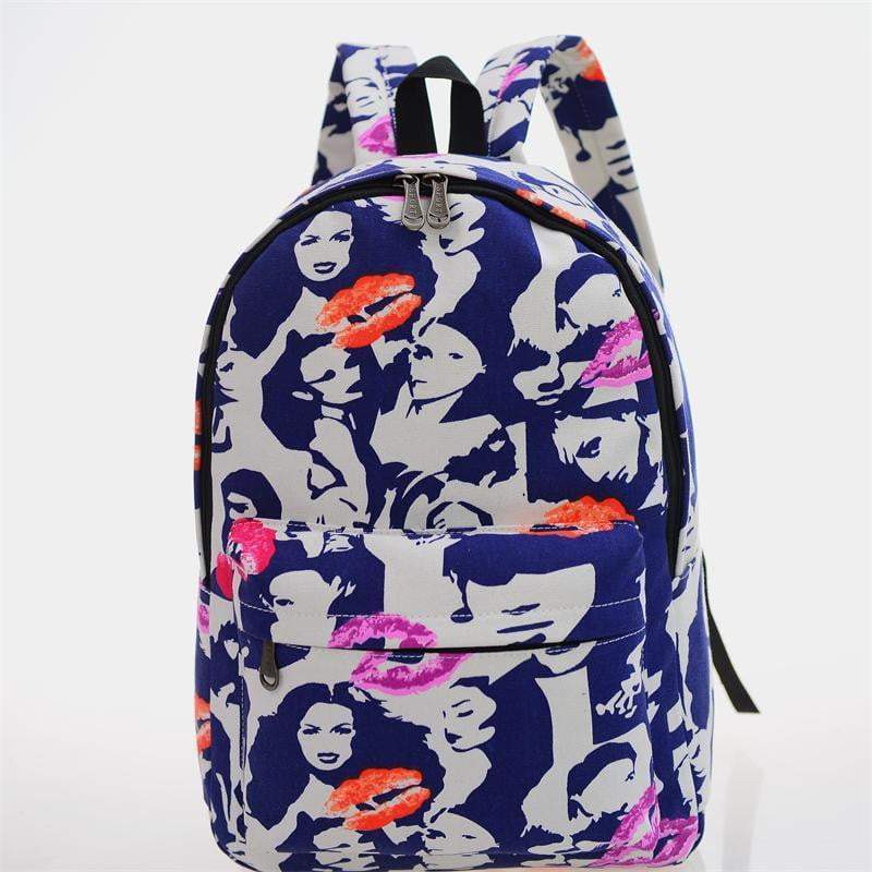 LoungeYard | Amazing Canvas Retro Backpage Backpacks — product view 7