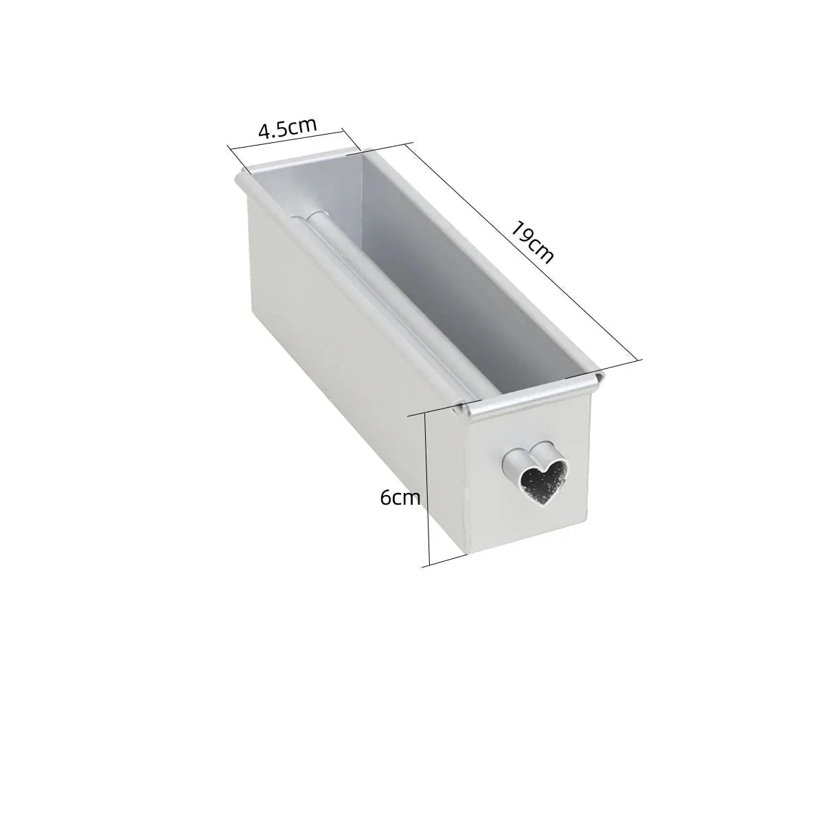 Rectangle Mold Baking Loaf Pan Bakeware Bread Mold Baking Tool | LoungeYard — product view 5