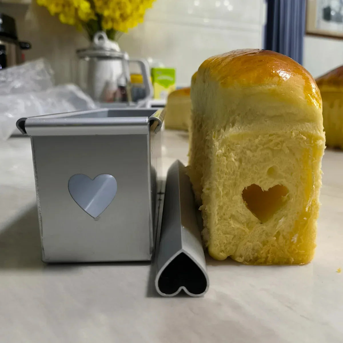 Rectangle Mold Baking Loaf Pan Bakeware Bread Mold Baking Tool | LoungeYard — product view 6