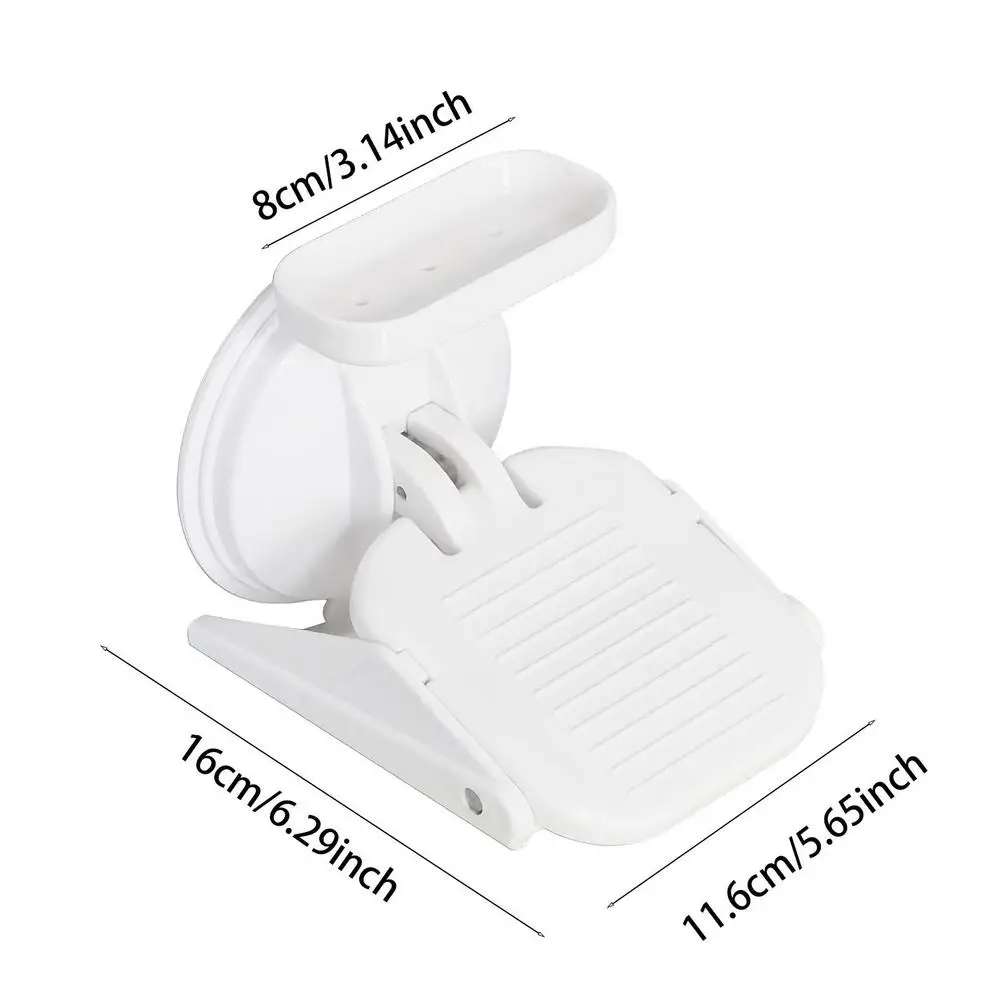 LoungeYard | Powerful Suction Shower Foot Rest — product view 1