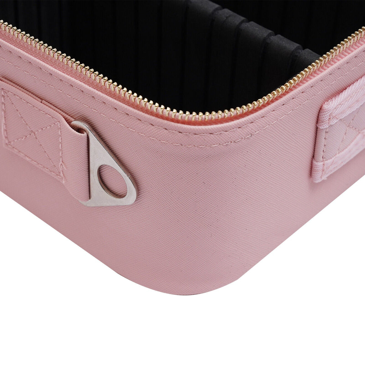 Travel Makeup Case with LED Light & Mirror Portable LoungeYard — product view 3