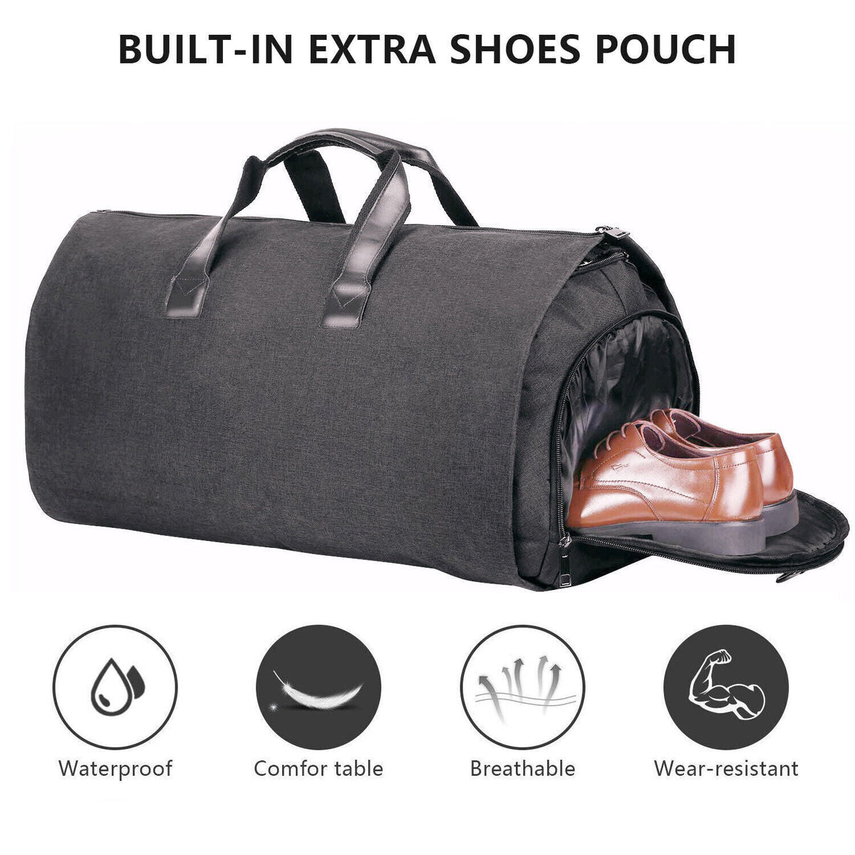Convertible Massive Storage - upto 6 days bag with designed compartments LoungeYard — product view 6