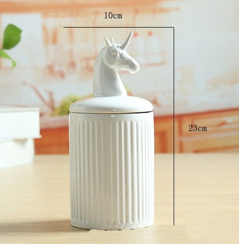 LoungeYard | Creative Ceramic Animal Kitchen Storage Container — product view 3